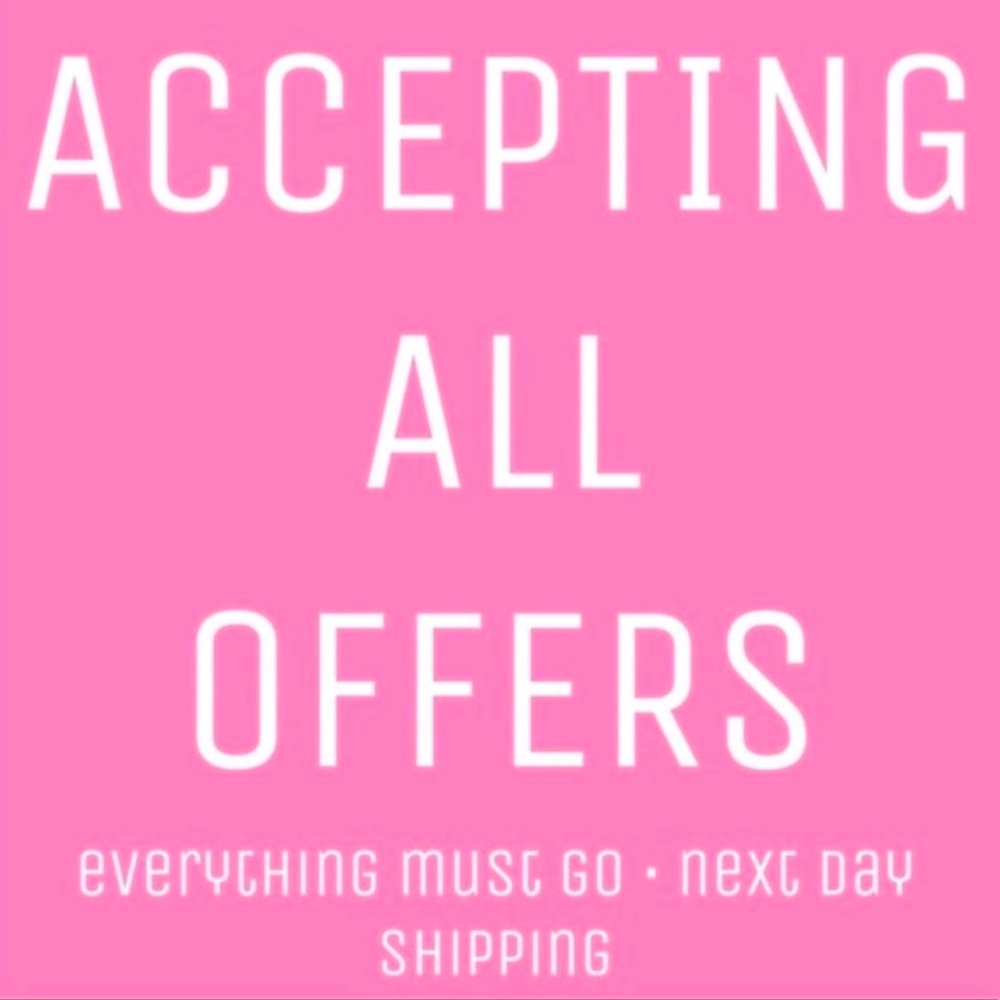 Accepting offers!!